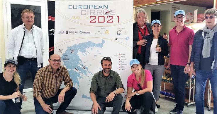 Η Σύρος στη διαδρομή του European Cirrus Rally 2021