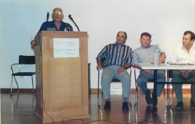 Λαϊκή Συσπείρωση Θήρας: Το τελευταίο αντίο μας στο Μιχάλη Ζώρζο