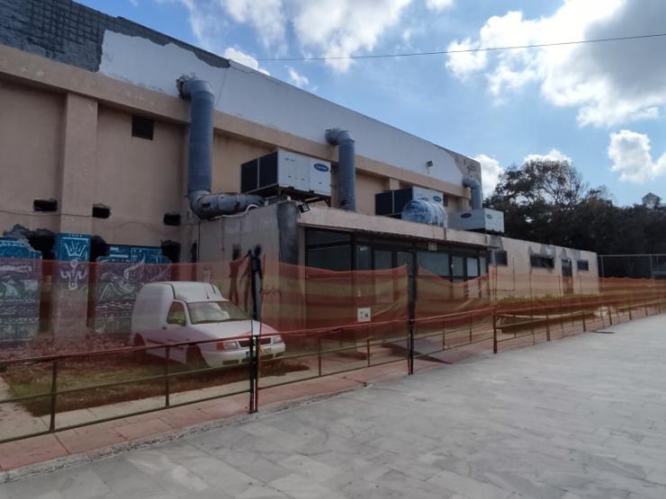  Εργοτάξιο μετ΄ εμποδίων το Αθλητικό Κέντρο 