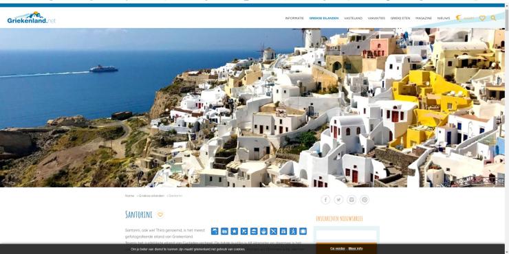 Έγκυρα ταξιδιωτικά Μέσα Ενημέρωσης γράφουν για τη Σαντορίνη