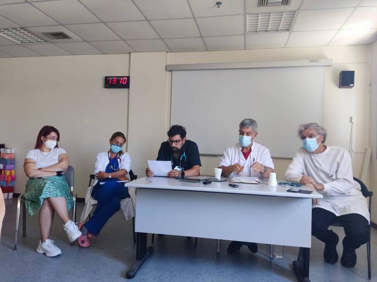 Διεκδικούν παρόν και μέλλον για το Νοσοκομείο Σύρου 