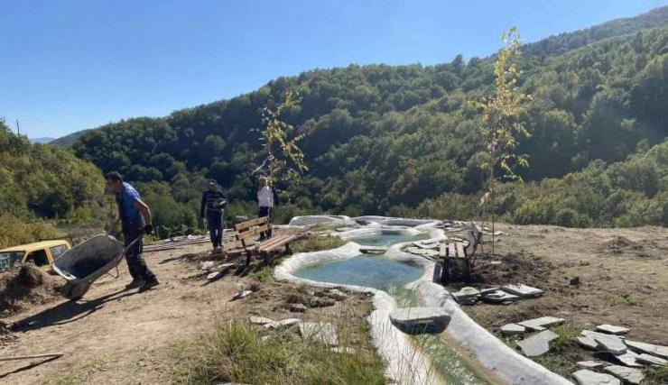 Σε τελικό στάδιο οι παρεμβάσεις στα ιαματικά λουτρά των Θερμών