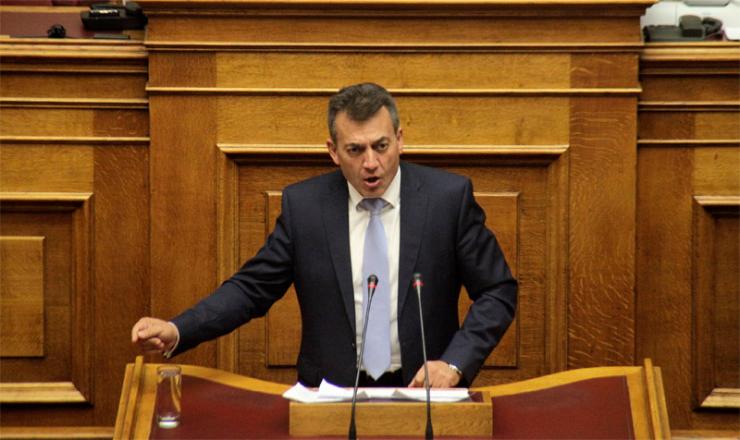 Αναφορά Γ. Βρούτση στη Βουλή για τα ακτοπλοϊκά δρομολόγια της Δονούσας 