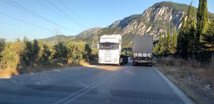 Απαγόρευση κυκλοφορίας φορτηγών άνω των 3,5 τόνων την Πασχαλινή περίοδο