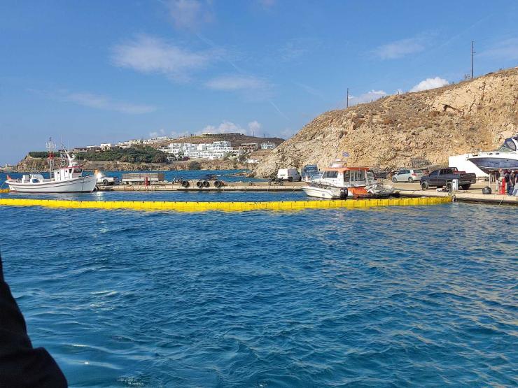 Λιμενικό Ταμείο Μυκόνου: Εκπαίδευση στην ομάδα αντιρρύπανσης 