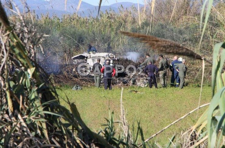 Καλαμάτα: Σε εξέλιξη η έρευνα για τα αίτια συντριβής του αεροσκάφους