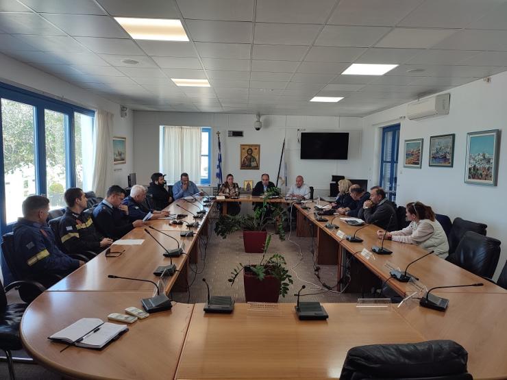 Πάρος: Συνάντηση εργασίας για την άφιξη της Ολυμπιακής φλόγας 