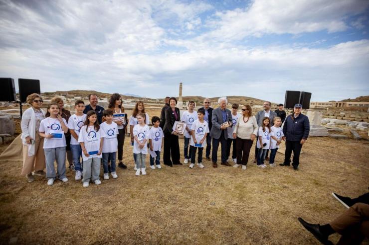 Σχολεία των Κυκλάδων συμμετείχαν στη διεθνή κίνηση ALPHA MISSION ΔELOS