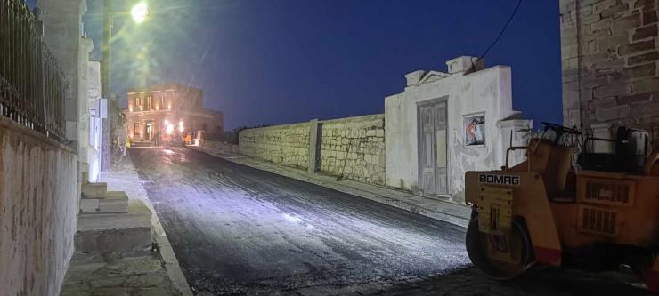 Σύρος: Ανοίγει το βράδυ ο δρόμος του Βούρλη 