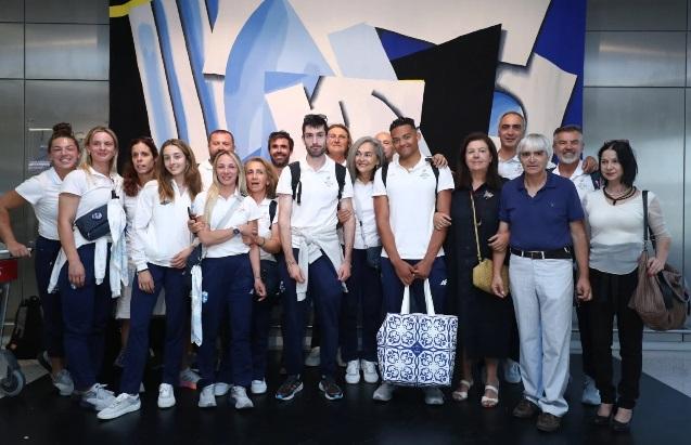 Ολυμπιακοί Αγώνες 2024: Επέστρεψε στην Ελλάδα η ελληνική αποστολή 