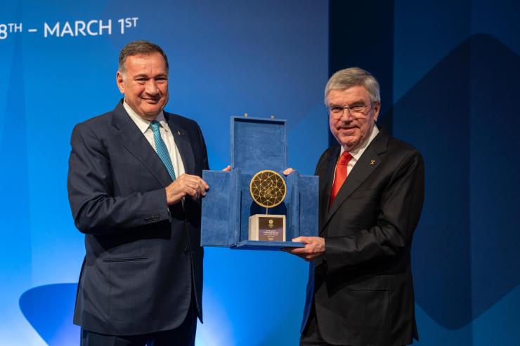 Ο Σπύρος Καπράλος επανεξελέγη πρόεδρος των Ευρωπαϊκών Ολυμπιακών Επιτροπών