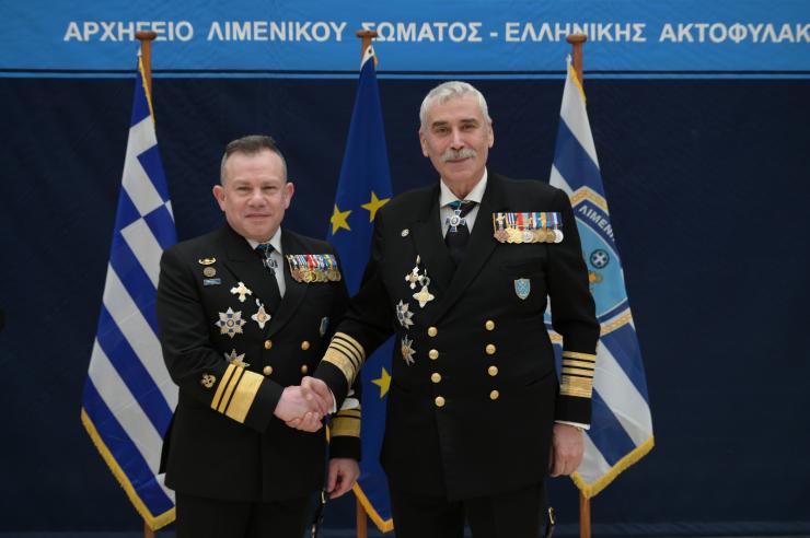 Ανέλαβε επίσημα τα "ηνία" του Λιμενικού Σώματος ο Τρύφωνας Κοντιζάς