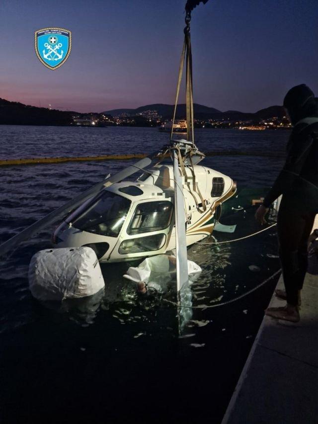 Το Λιμενικό Σώμα για την πτώση ελικοπτέρου στη θάλασσα στη μαρίνα Βουλιαγμένης