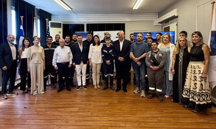 ΔΥΠΑ και ONEX: 15 απόφοιτοι της ΕΠΑΣ ΔΥΠΑ Ελευσίνας στελεχώνουν τη βιομηχανία της «γαλάζιας» οικονομίας