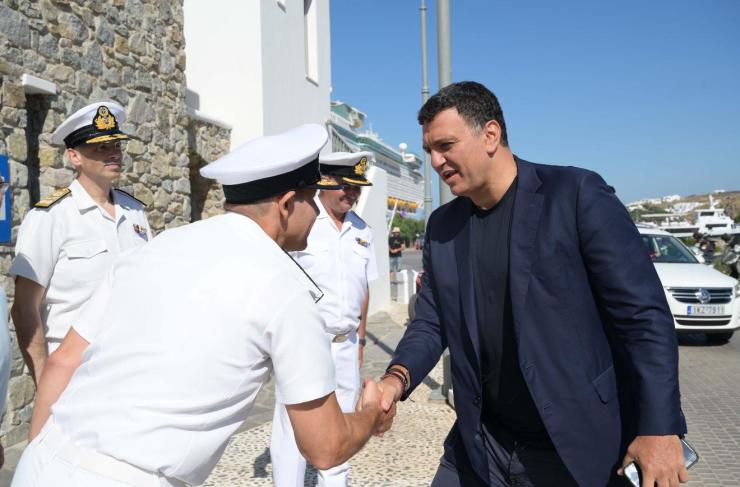 Κικίλιας: "Ολοκληρωμένο master plan για το λιμάνι της Μυκόνου"