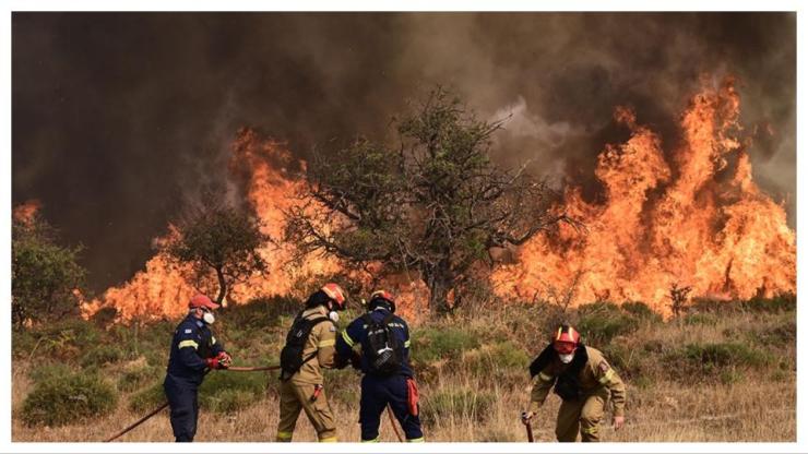 Πολύ υψηλός κίνδυνος φωτιάς την Τρίτη - Οι περιοχές που βρίσκονται στην κατηγορία 4
