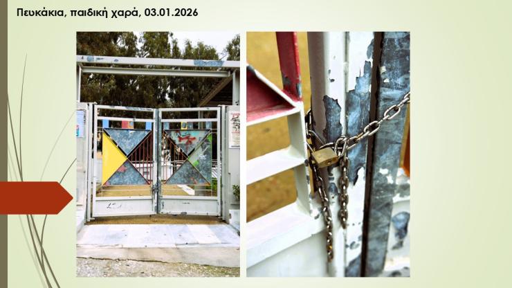 Σύρος: 730 υπογραφές για να συζητηθούν στο Δ.Σ. οι παιδικές χαρές και οι ανοιχτοί χώροι