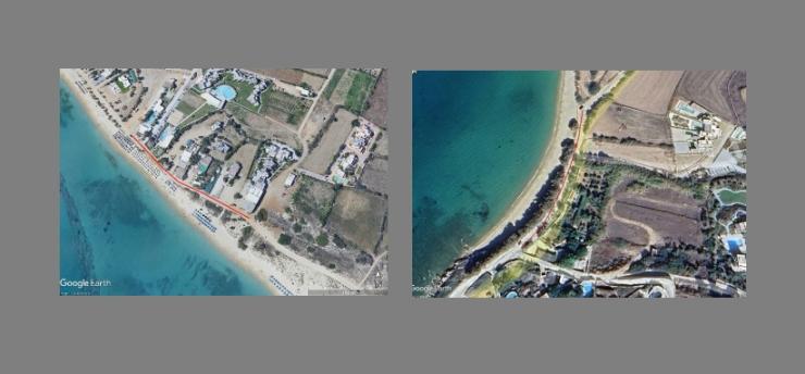 Νάξος: Προσωρινό κλείσιμο δρόμων λόγω καταστροφών από έντονο κυματισμό