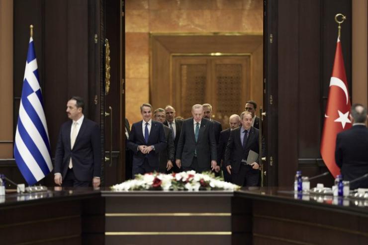 Μητσοτάκης προς Ερντογάν: Η μοίρα μας όρισε να ζούμε στην ίδια γειτονιά 