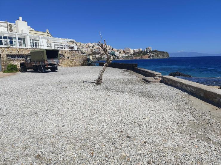 Με γοργούς ρυθμούς η αποκατάσταση στα “Κύματα” 