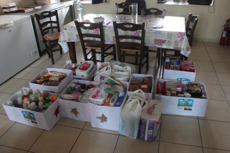 Καλάθι ανθρωπιάς και αγάπης στο Γηροκομείο του Αγίου Παντελεήμονα