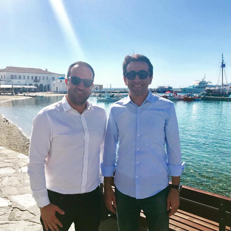 Συνάντηση Δημάρχου Μυκόνου με τον Κυβερνήτη της Βυρηττού