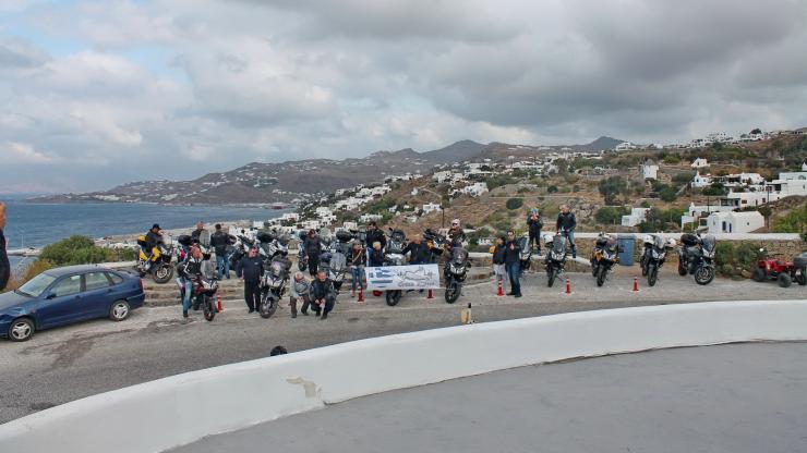 Οι Vstrom Greek Riders στη Μύκονο