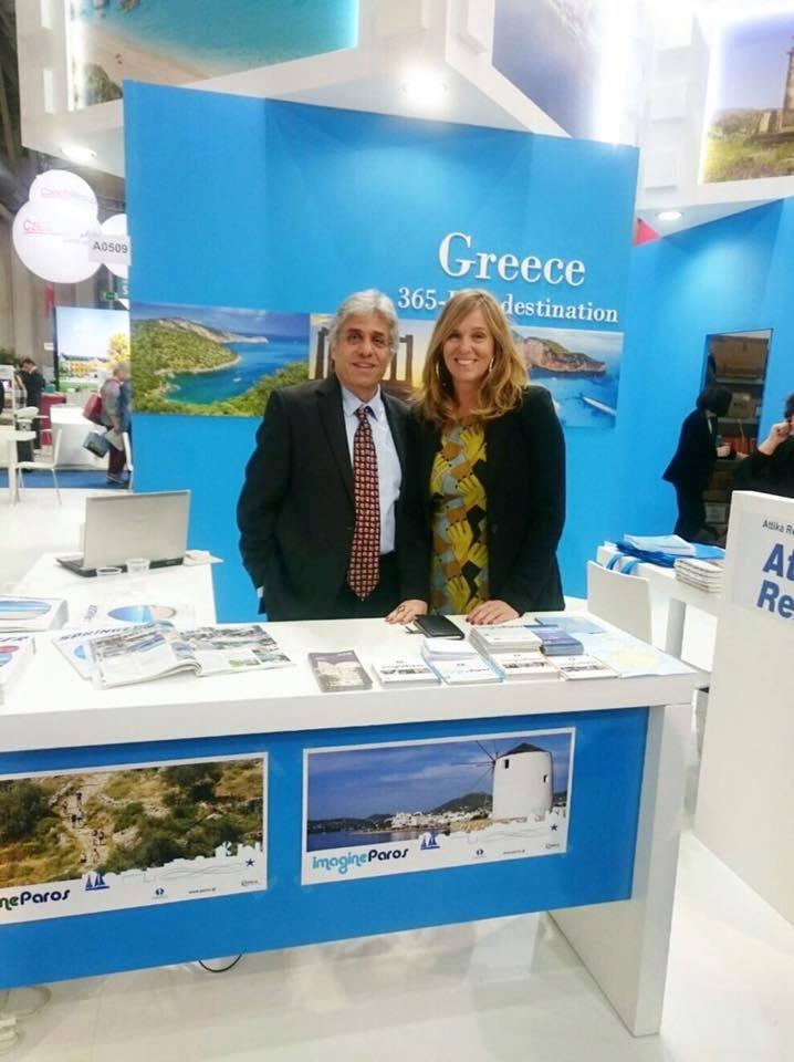 Δυναμική παρουσία του Δήμου Πάρου σε Διεθνείς Εκθέσεις Τουρισμού