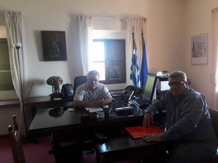 Συνάντηση Φ. Ζαννετίδη με τον γ.γ. της Αποκεντρωμένης Διοίκησης Αιγαίου