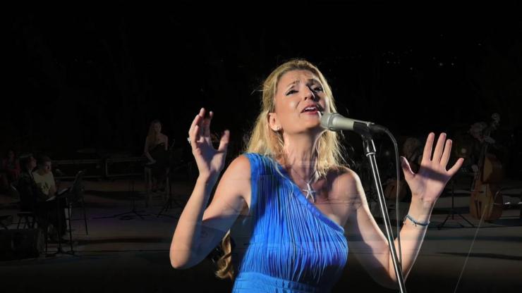 Συναυλία της Όλγας Βενέτη στον Αρχαίο Ναό Υρίων
