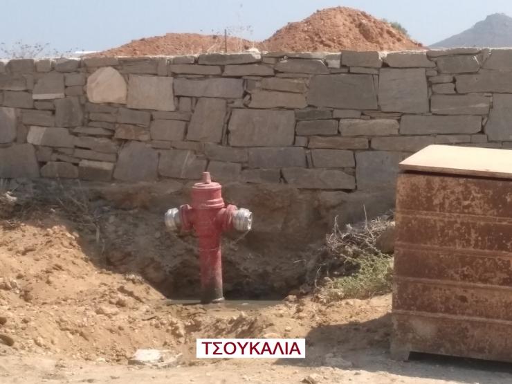 Τοποθέτηση νέων πυροσβεστικών κρουνών και συντήρηση υπαρχόντων