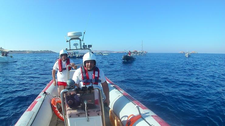 Η ΕΟΔ Κυκλάδων στον 4ο Διάπλου για το Σάμινα και στο 9ο Τρίαθλο Πάρου