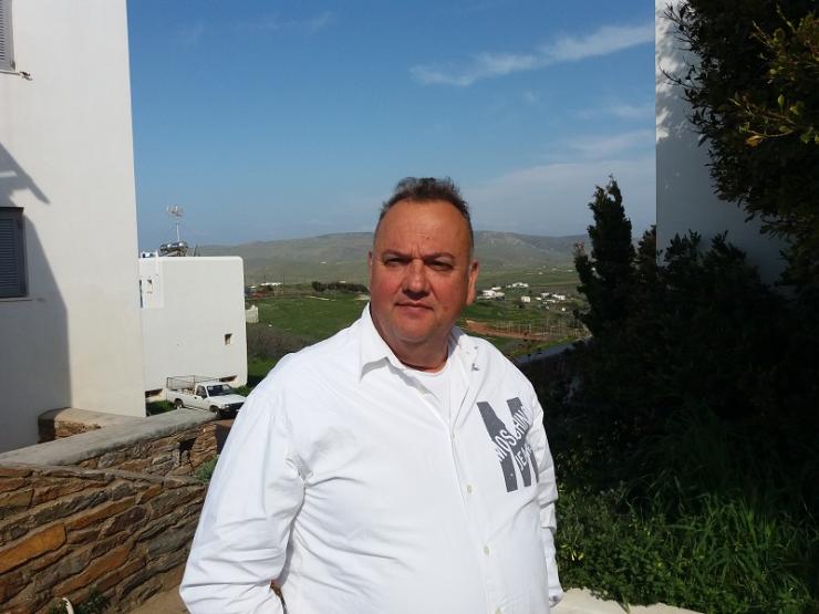 Υποψήφιος και πάλι δίπλα στον Γιώργο Χατζημάρκο, ο  Έπαρχος Κέας-Κύθνου