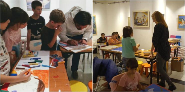 Μία γκαλερί για τα «μάτια» των μικρών καλλιτεχνών