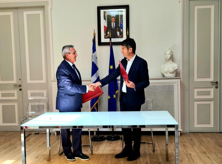 Μνημόνιο συνεργασίας με τη Γαλλική Πρεσβεία και το Γαλλικό Ινστιτούτο Ελλάδος 