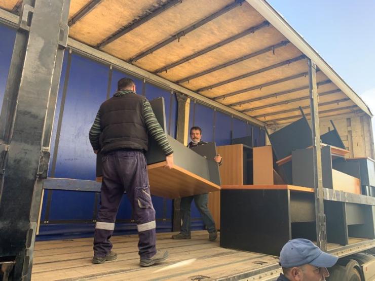 Δωρεά γραφειακού εξοπλισμού στον Δήμο Άνδρου