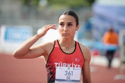 Η πρωταθλήτρια Τουρκίας Ezgi Oz στο meeting της Μήλου