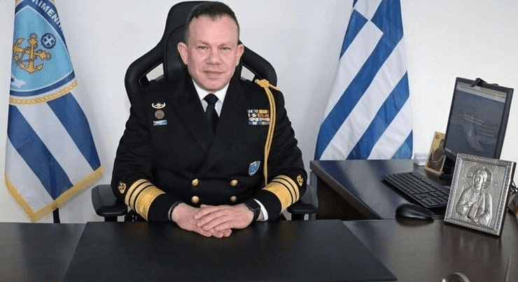 Ο Συριανός Τρύφων Κοντιζάς, ο νέος αρχηγός Λιμενικού Σώματος