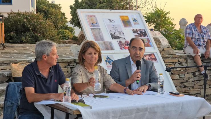 Πάρος: Σε "Νίκος Σαρρής" μετονομάστηκε το Δημοτικό Ωδείο