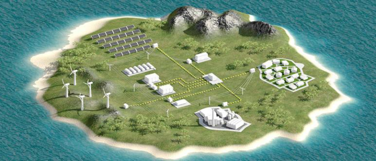 Παραγωγή ρεύματος με φωτοβολταϊκά και ανεμογεννήτριες