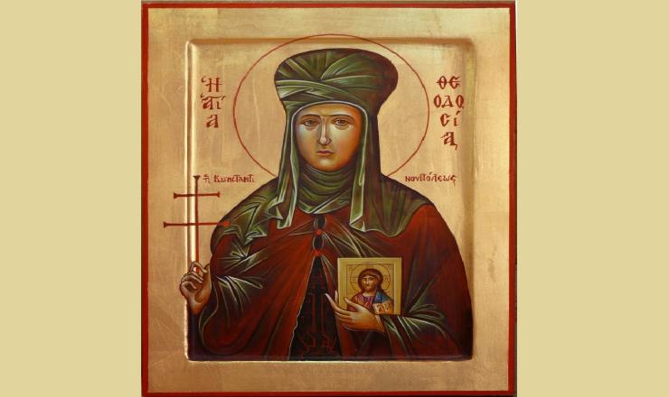 Πανηγύρι Αγίας Θεοδοσίας στο Ακρωτήρι Θήρας