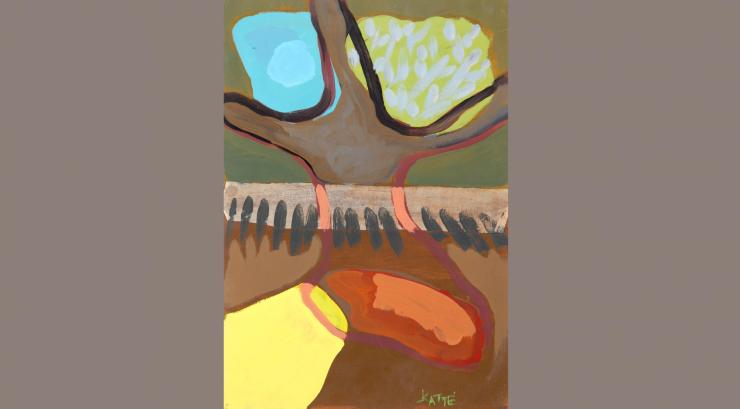 "Σχηματοχρώματα" της Μαρίας Καττέ στο Πνευματικό Κέντρο