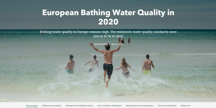 Η Ελλάδα στις χώρες της ΕΕ με τα καθαρότερα νερά κολύμβησης