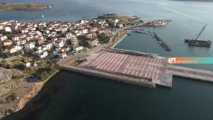 Τέλος του 2021 αναμένεται να παραδοθεί το λιμάνι Σιγρίου