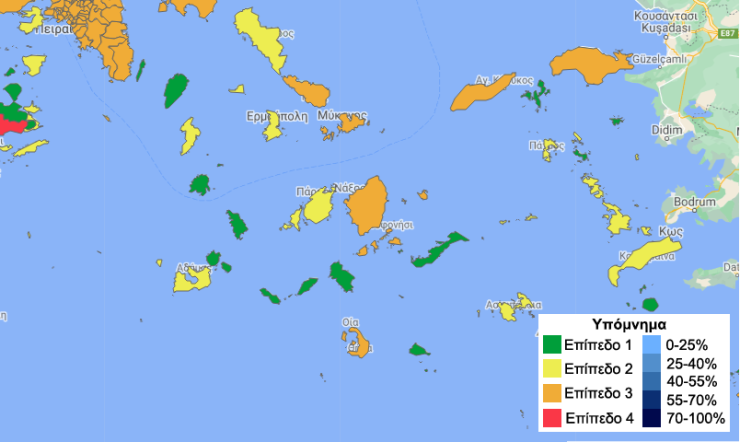 «Πρασινίζουν» οι Κυκλάδες