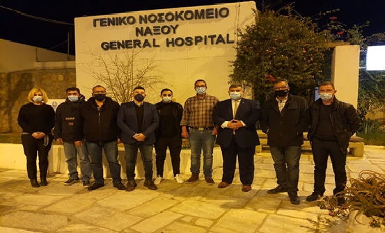 Συνάντηση εκπροσώπων ΟΝΝΕΔ Νάξου & Κυκλάδων με τον Μ. Ζουλουφό