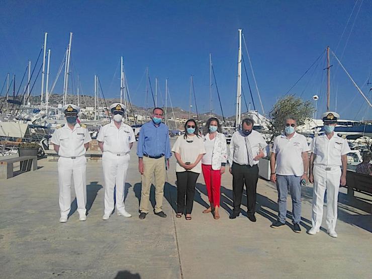 Αυτοψία στελεχών Υπουργείων σε λιμενικές υποδομές της Σύρου 