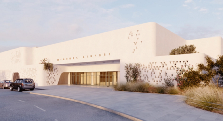 Ο Μηνάς Λυριστής για το αεροδρόμιο Μυκόνου