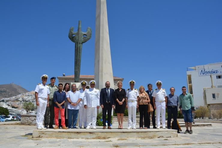 Ο πολιτικός κόσμος τιμά τις Ναυτικές Εορτές Σύρου