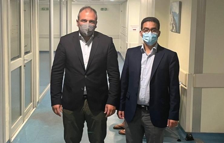 Επίσκεψη του Φίλιππου Φόρτωμα στη Σαντορίνη